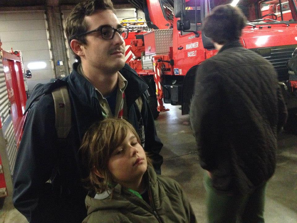 Sint-Martinus den XIIde - Bezoek Brandweer Welpen Kiewit